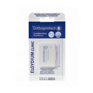 Elgydium Orthoprotect Bandes De Cire Orthodontiques X7
