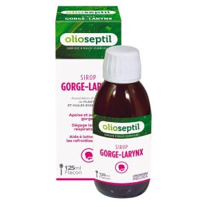 Olioseptil Sirop Olioseptil : Gorge-Larynx - 125 ml