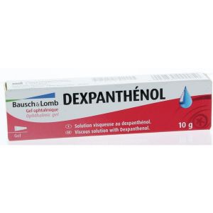 Bausch&Lomb Dexpanthenol Gel Ophtalmique Tube 10 G 1