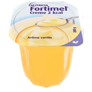 FORTIMEL CREME 2 kcal vanille 4 coupelles de 200g
