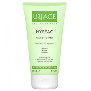 Uriage hyseac gel nettoyant tube 150 ml