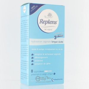 Replens gel vaginal 8 applicateurs unidoses