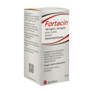 FORTACIN 150 mg/ml / 50 mg/ml spray cutane solution B/5