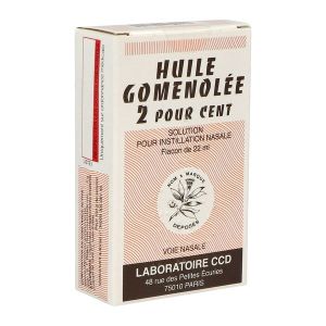 HUILE GOMENOLEE SOLUTION NASALE 2 % FLACON DE 22 ML