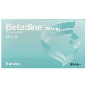BETADINE Ovule 250 mg, boîte 8