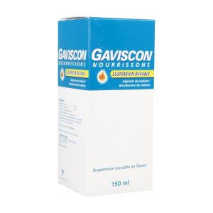 GAVISCON NOURRISSON Suspension buvable, flacon 150 ml avec mesurette graduée