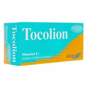 Tocolion (Acetate D'Alpha-Tocopherol) Capsules Molles B/30