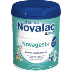 NOVALAC EXPERT NOVAGEST+ 1 Denrée alimentaire destinée à des fins médicales spéciales, bt 800 g