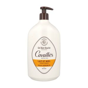 ROGE CAVAILLES SURGRAS GEL BAIN DOUCHE Gel bain douche, lait et miel, fl 1 l