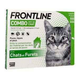 Frontline Combo Spot-On Chat (Pipette A Embout Secable) 0,5 Ml 6