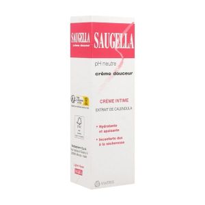 SAUGELLA CREME DOUCEUR Crème à l'extrait de calendula pour usage intime, tube 30 ml