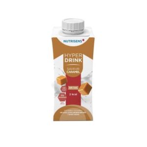 NUTRISENS HYPERDRINK HP HC 2 KCAL Denrée alimentaire destinée à des fins médicales spéciales, caramel, 200 ml x 4