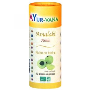 Ayur-vana Amalaki BIO - pilulier 60 gélules végétales