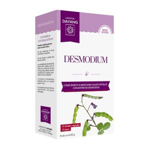DAYANG PLANTE UNITAIRE BIO DESMODIUM Gélule, complément alimentaire à base de desmodium biologique, bt 15