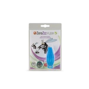 ZeroZzz Flexy bleu - Bracelet anti moustiques
