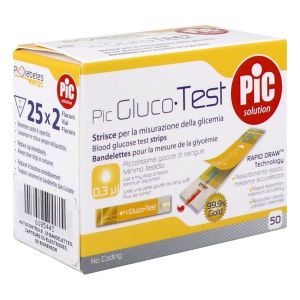 PIC GLUCOTESTBANDELETTE *50