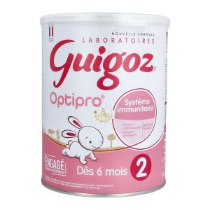 GUIGOZ OPTIPRO 2 Lait de suite pour nourrisson 2ème âge, bt 780 g
