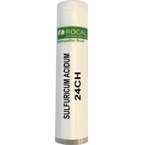 Sulfuricum acidum 24ch dose 1g rocal