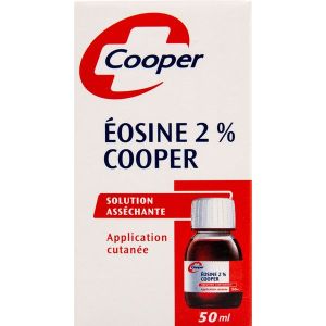 EOSINE SOLUTION AQUEUSE 2 % COOPER Solution aqueuse d'éosine à 2 %, fl 50 ml