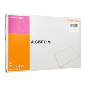 Algisite M Pans 15Cm*20Cm 10 Pansement 15*20 Cm