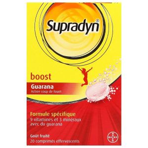 SUPRADYN BOOST EFFERVESCENT BOITE DE 20 COMPRIMES