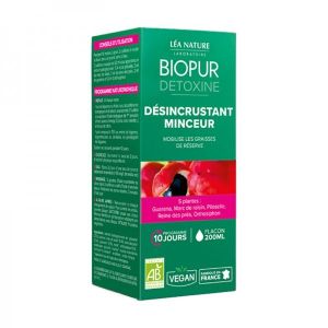 Biopur - Détoxine cocktail détox désincrustant minceur BIO - flacon 200 ml