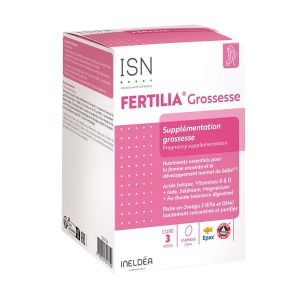 Ineldea Fertilia Grossesse, supplémentation femme enceinte - 90 capsules
