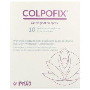 COLPOFIX 20ML 10 CANULES APPLI