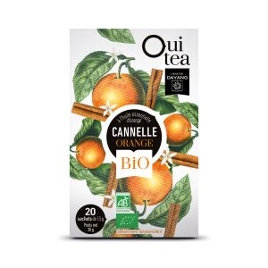 DAYANG OUI TEA cannelle orange BIO 20 infusettes
