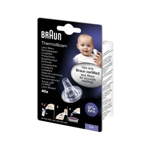 Braun Embouts Lf40Eula01 Pour Thermometres Auriculaires Braun Thermoscan Boite 40
