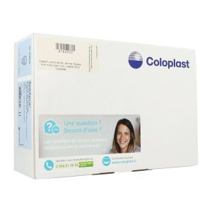 SENSURA VISIO POCHE OUVERTE MAXI Poche vidable système 1 pièce, opaque, à découper, diamètre 10 mm à 76 mm, bt 30