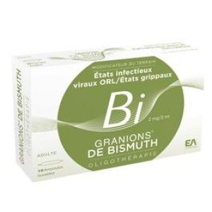 Granions De Bismuth 2 Mg/2 Ml Solution Buvable B/10
