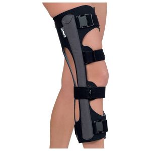 Ortheis Genu'R Attelle De Genou Monobloc 50 Gris/Noir T1 1