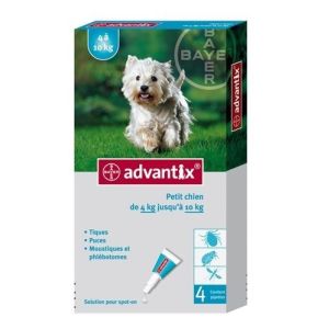 Advantix Petit Chien (Solution Pour Spot On) Pipette 1 Ml 4