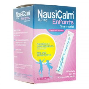 NAUSICALM 15,7 mg ENFANTS sirop en sachet B/15