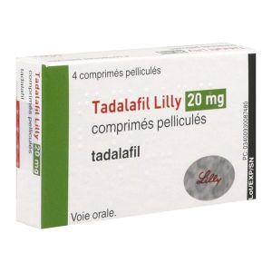 TADALAFIL COMPRIME PELICULE 20 MG BOITE DE 4