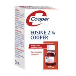 EOSINE SOLUTION AQUEUSE 2 % COOPER Sol aqueuse d'éosine à 2 % fl 50 ml