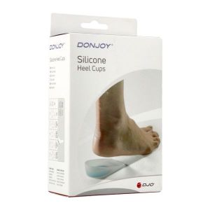HEEL CUPS Talonnette viscoélastique antichoc, bilatérale, small - médium (ref. 81 81103), paire