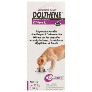 DOLTHENE CHIEN L SUSP ORAL FL + APPLICTR 100 ML 1