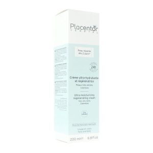 Placentor Creme Regeneratrice Et Hydratante Pour Peaux Seches Cr Pot 200 Ml 1