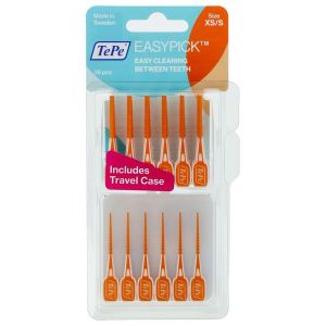 TEPE EASYPICK Bâtonnet interdentaire, Xsmall - small, orange (ref. 242 310), bt 36