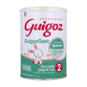 GUIGOZGEST 2 FORMULE EPAISSIE Lait de suite pour nourrisson 2ème âge, bt 780 g