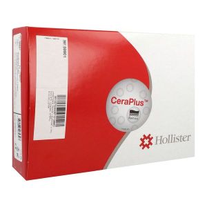 MODERMA FLEX CERAPLUS CONVEXE SOUPLE POCHE VIDANGEABLE STANDARD Poche vidangeable transp., 1 pièce protecteur convexe + renfort à découper, (ref. 59901) diamètre 15 mm à 38 mm, bt 10