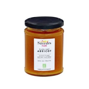 Saveurs & Fruits Confiture Extra d'Abricot confiture moins sucrées BIO - 310 g
