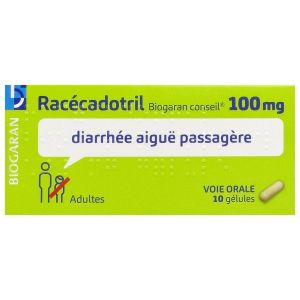 RACECADOTRIL BIOGARAN CONSEIL 100 mg gélule B/10