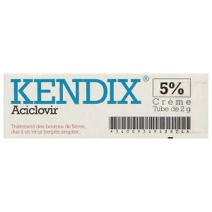 Kendix 5 Pour Cent Creme 1 Tube(S) Aluminium De 2 G