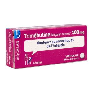 TRIMEBUTINE BIOGARAN CONSEIL 100 mg comprimé B/20