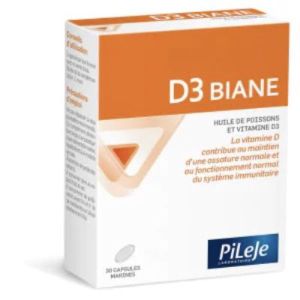 Pileje D3 Biane 30 Caps