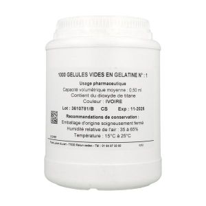 Gelules Ivoire N1 Bte 1000