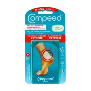 Compeed Ampoules Extreme(Pansements Hydrocolloides) 4,2*6,8 Cm 5